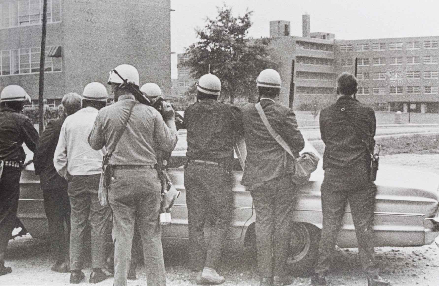 A&T May 1969 Greensboro police